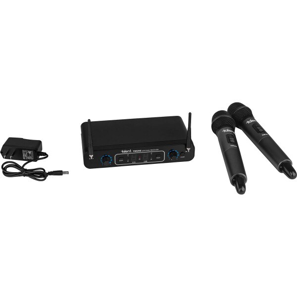 Main product image for Talent TWUH2 Wireless UHF Dual Handheld Microphon 233-402
